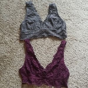 Lace Bralets Victoria Secret/Altar'd State Lot of